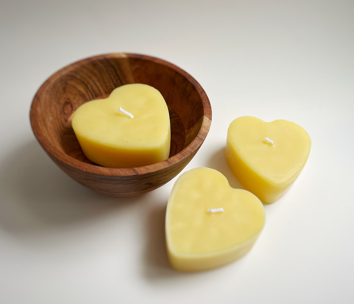 "Mommy & Me" Heart Candle